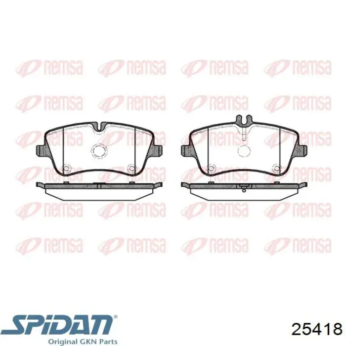 Compre 25418 GKN-Spidan Bota de proteção externa de junta homocinética do semieixo dianteiro