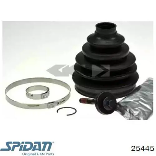 25445 GKN-Spidan Bota de proteção externa de junta homocinética do semieixo dianteiro