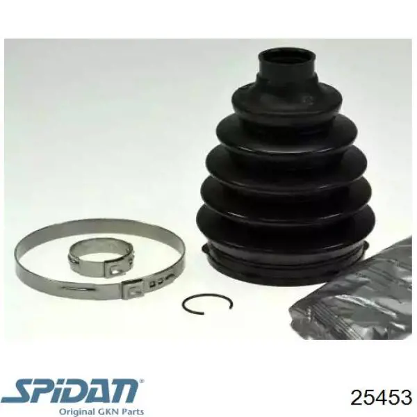 Bota de proteção externa de junta homocinética do semieixo dianteiro GKN-Spidan 25453 preço, a partir de 13,35 USD