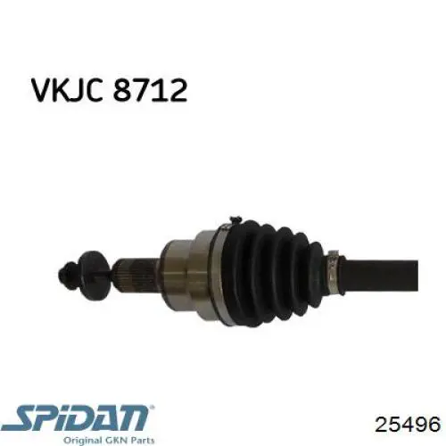 LR018482 Land Rover Semieixo traseiro