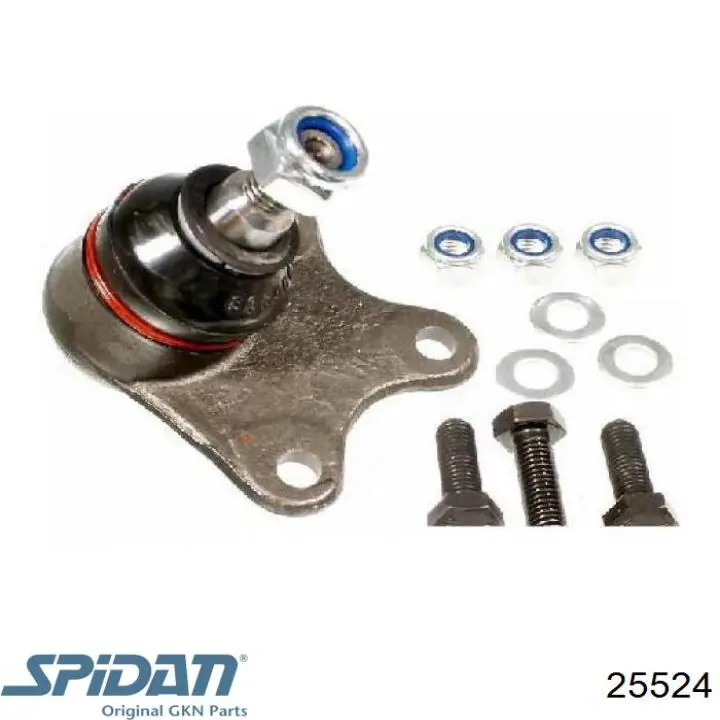 Compre 25524 GKN-Spidan Bota de proteção externa de junta homocinética do semieixo dianteiro