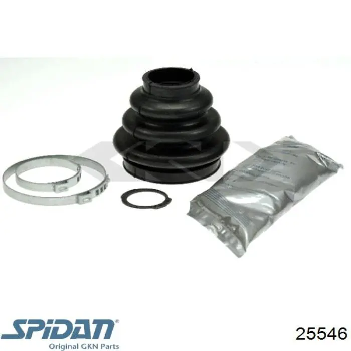 Compre 25546 GKN-Spidan Bota de proteção externa de junta homocinética do semieixo traseiro