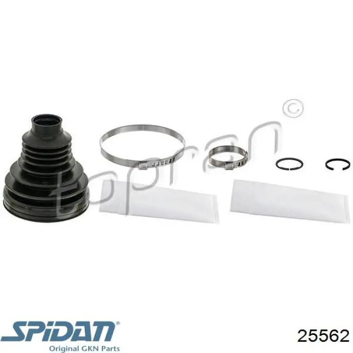 Compre 25562 GKN-Spidan Bota de proteção interna de junta homocinética do semieixo dianteiro