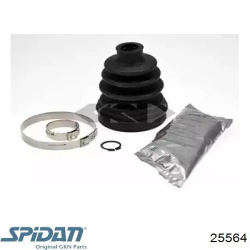 Bota de proteção interna esquerda de junta homocinética do semieixo dianteiro GKN-Spidan 25564 preço, a partir de 17,52 USD