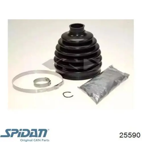 25590 GKN-Spidan Bota de proteção externa de junta homocinética do semieixo dianteiro