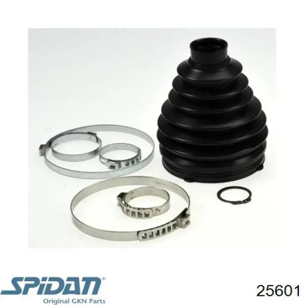 Bota de proteção externa de junta homocinética do semieixo dianteiro GKN-Spidan 25601 preço, a partir de 18,72 USD