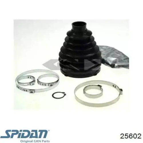 Bota de proteção externa de junta homocinética do semieixo dianteiro GKN-Spidan 25602 preço, a partir de 14,45 USD