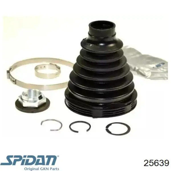 Bota de proteção interna de junta homocinética do semieixo dianteiro GKN-Spidan 25639 preço, a partir de 17,23 USD