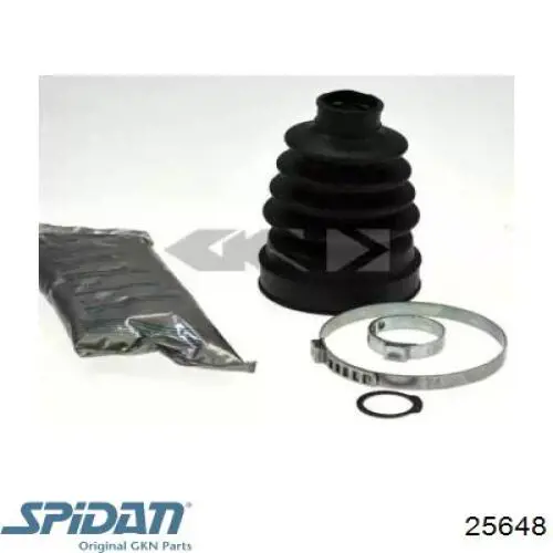Bota de proteção interna de junta homocinética do semieixo dianteiro GKN-Spidan 25648 preço, a partir de 20,56 USD