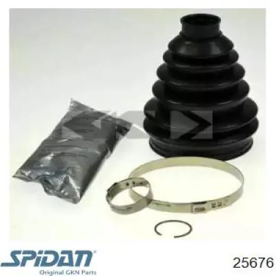 Bota de proteção externa de junta homocinética do semieixo dianteiro GKN-Spidan 25676 preço, a partir de 17,34 USD