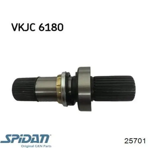25701 GKN-Spidan Veio de acionamento do semieixo intermédio