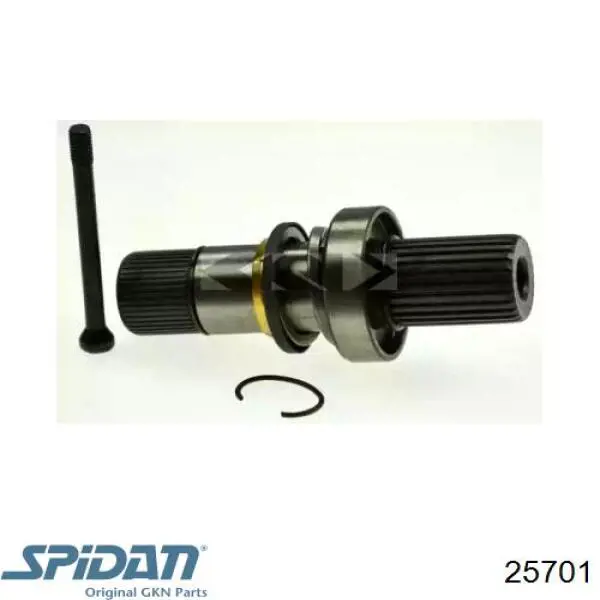 Compre 25701 GKN-Spidan Veio de acionamento do semieixo intermédio
