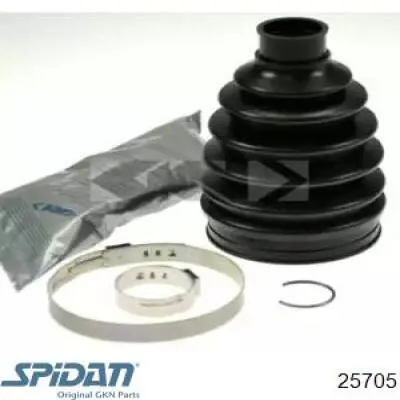 25705 GKN-Spidan Bota de proteção externa direita de junta homocinética