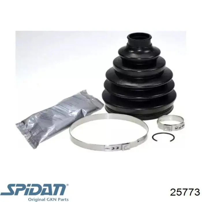 25773 GKN-Spidan Bota de proteção externa de junta homocinética do semieixo dianteiro