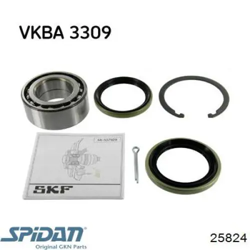 Bota de proteção externa de junta homocinética do semieixo dianteiro GKN-Spidan 25824 preço, a partir de 30,22 USD