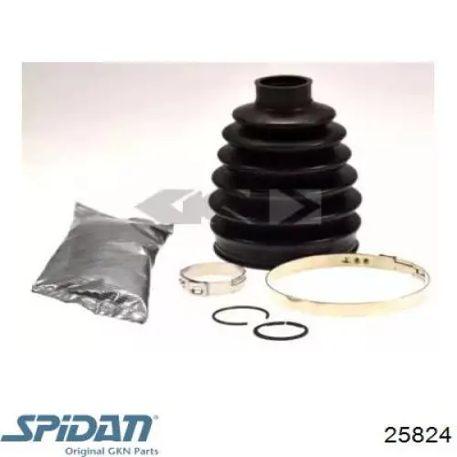 Compre 25824 GKN-Spidan Bota de proteção externa de junta homocinética do semieixo dianteiro