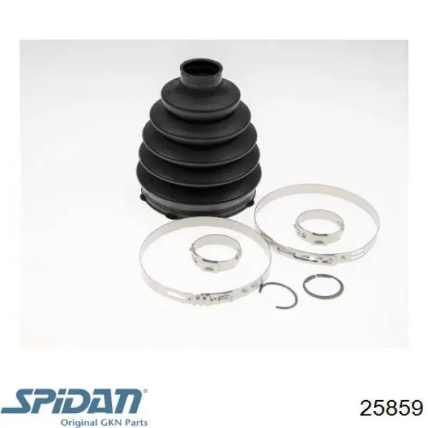 Bota de proteção externa de junta homocinética do semieixo dianteiro GKN-Spidan 25859 preço, a partir de 37,12 USD