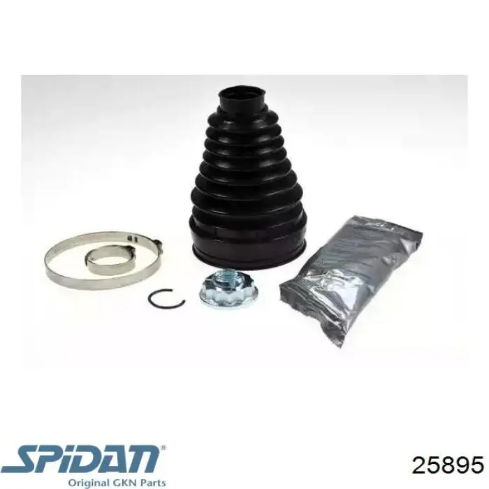 25895 GKN-Spidan Bota de proteção interna de junta homocinética do semieixo dianteiro