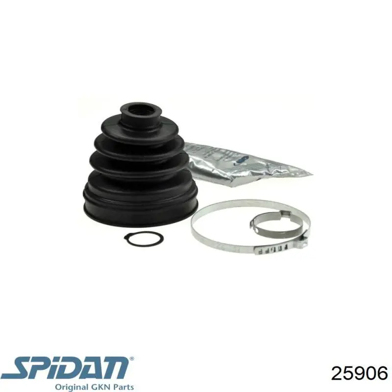 Bota de proteção interna de junta homocinética do semieixo dianteiro GKN-Spidan 25906 preço, a partir de 19,43 USD