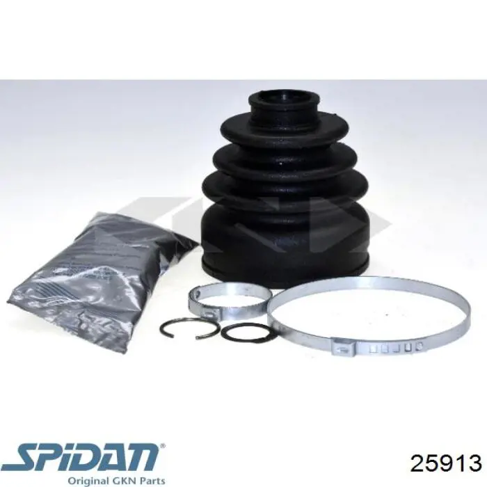 Bota de proteção interna esquerda de junta homocinética do semieixo dianteiro GKN-Spidan 25913 preço, a partir de 24,11 USD