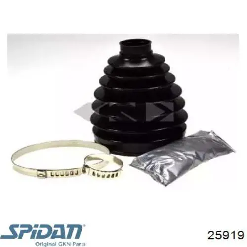 25919 GKN-Spidan Bota de proteção externa de junta homocinética do semieixo dianteiro