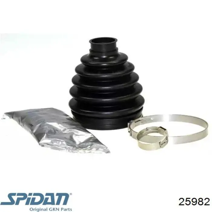 25982 GKN-Spidan Bota de proteção externa de junta homocinética do semieixo dianteiro