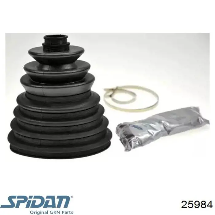 Bota de proteção externa de junta homocinética do semieixo dianteiro GKN-Spidan 25984 preço, a partir de 11,47 USD
