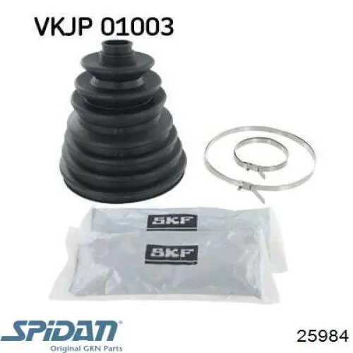 Compre 25984 GKN-Spidan Bota de proteção externa de junta homocinética do semieixo dianteiro