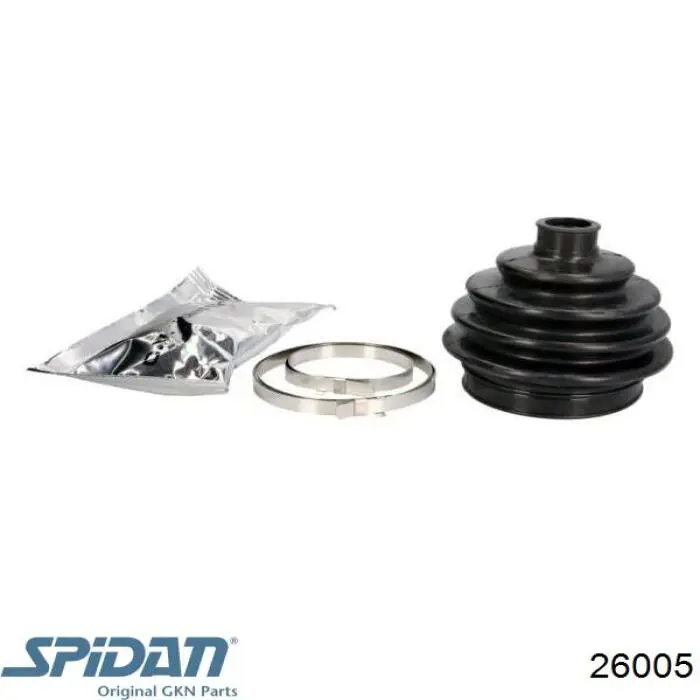 Compre 26005 GKN-Spidan Bota de proteção externa de junta homocinética do semieixo dianteiro