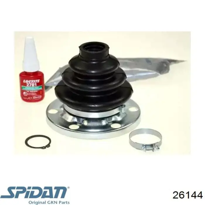 Bota de proteção interna de junta homocinética do semieixo traseiro GKN-Spidan 26144 preço, a partir de 24,69 USD