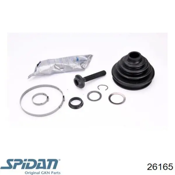Compre 26165 GKN-Spidan Bota de proteção externa de junta homocinética do semieixo dianteiro
