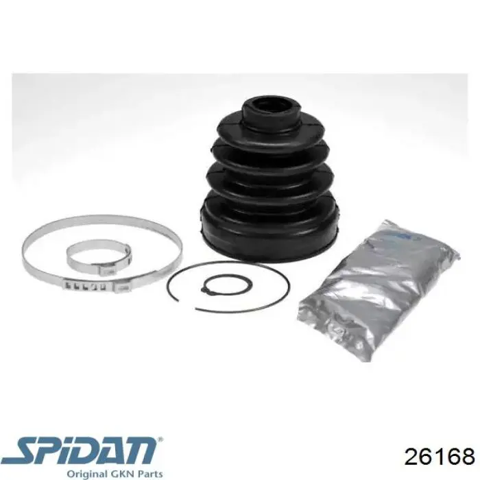Bota de proteção interna de junta homocinética do semieixo dianteiro GKN-Spidan 26168 preço, a partir de 17,30 USD