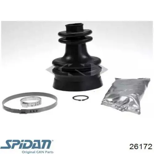 Bota de proteção interna de junta homocinética do semieixo dianteiro GKN-Spidan 26172 preço, a partir de 15,47 USD