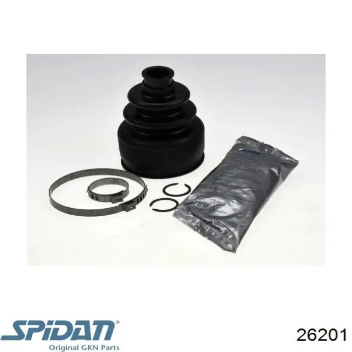 Bota de proteção interna de junta homocinética do semieixo dianteiro GKN-Spidan 26201 preço, a partir de 8,11 USD