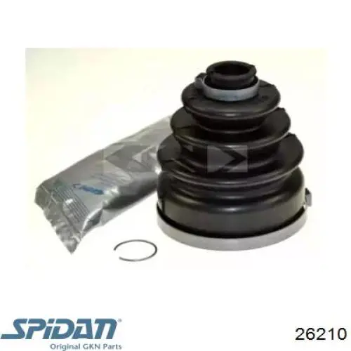 Bota de proteção externa de junta homocinética do semieixo dianteiro GKN-Spidan 26210 preço, a partir de 10,32 USD