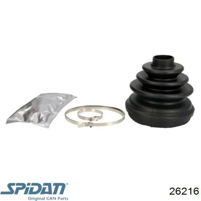 Bota de proteção externa de junta homocinética do semieixo dianteiro GKN-Spidan 26216 preço, a partir de 6,28 USD