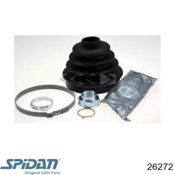 Bota de proteção externa de junta homocinética do semieixo dianteiro GKN-Spidan 26272 preço, a partir de 7,37 USD
