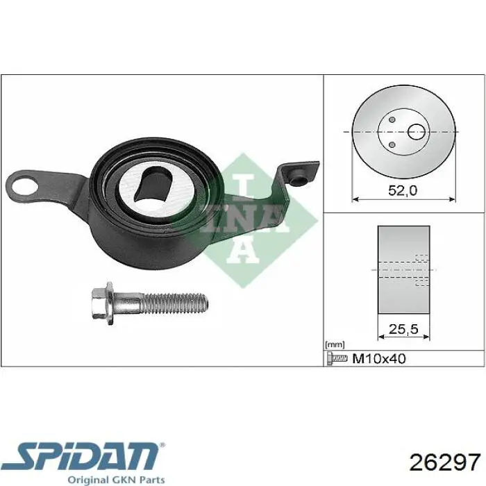 Compre 26297 GKN-Spidan Bota de proteção interna de junta homocinética do semieixo dianteiro