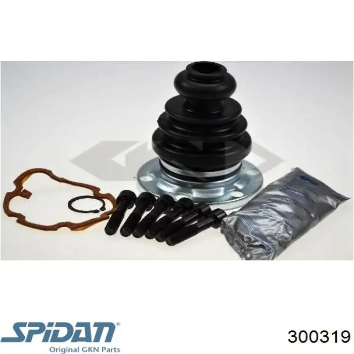 Bota de proteção externa de junta homocinética do semieixo dianteiro GKN-Spidan 300319 preço, a partir de 10,22 USD