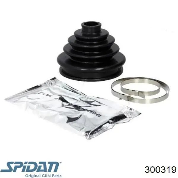 300319 GKN-Spidan Bota de proteção externa de junta homocinética do semieixo dianteiro