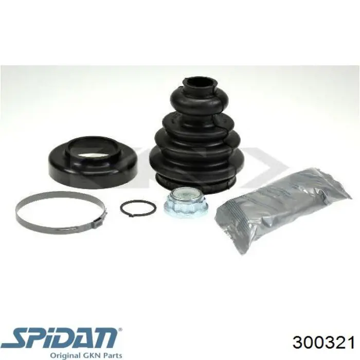Bota de proteção externa de junta homocinética do semieixo dianteiro GKN-Spidan 300321 preço, a partir de 6,74 USD