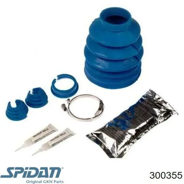 Bota de proteção externa de junta homocinética do semieixo dianteiro GKN-Spidan 300355 preço, a partir de 6,68 USD