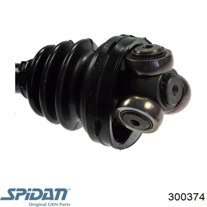 Compre 300374 GKN-Spidan Bota de proteção externa de junta homocinética do semieixo dianteiro