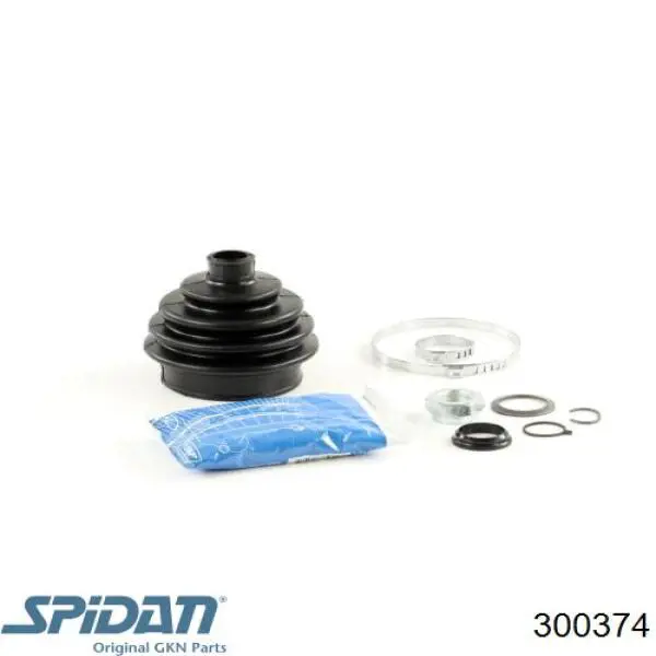 300374 GKN-Spidan Bota de proteção externa de junta homocinética do semieixo dianteiro