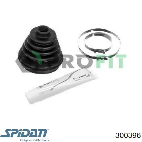 Compre 300396 GKN-Spidan Bota de proteção externa de junta homocinética do semieixo dianteiro