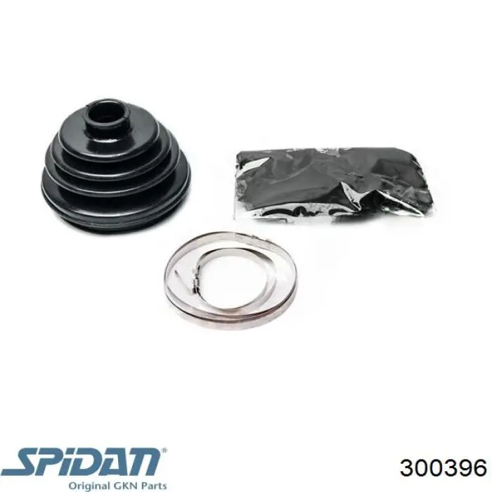 Bota de proteção externa de junta homocinética do semieixo dianteiro 300396 GKN-Spidan