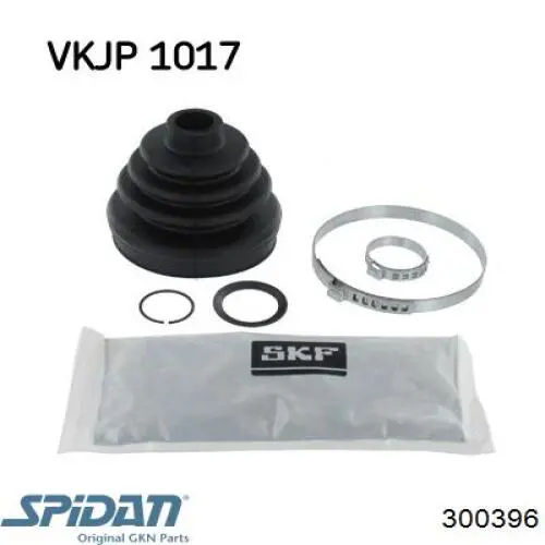 Bota de proteção externa de junta homocinética do semieixo dianteiro GKN-Spidan 300396 preço, a partir de 15,86 USD