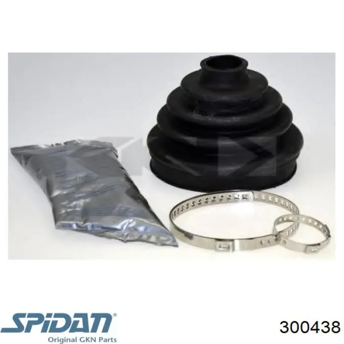 300438 GKN-Spidan Bota de proteção externa de junta homocinética do semieixo dianteiro
