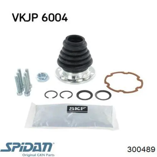 Bota de proteção interna direita de junta homocinética do semieixo dianteiro GKN-Spidan 300489 preço, a partir de 17,57 USD