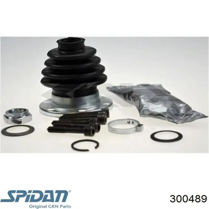Bota de proteção interna direita de junta homocinética do semieixo dianteiro 300489 GKN-Spidan